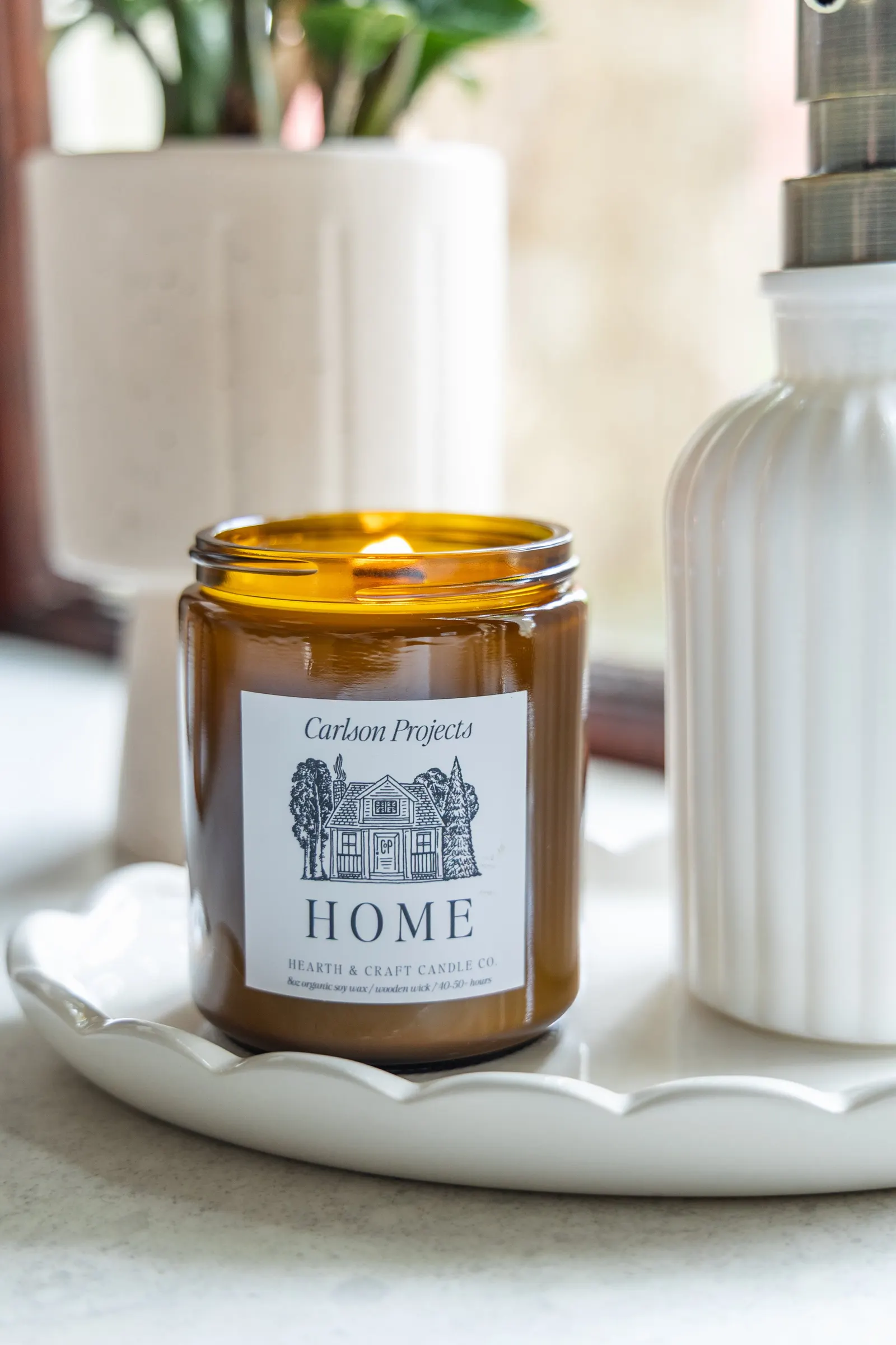 Custom 8 oz Soy Candle