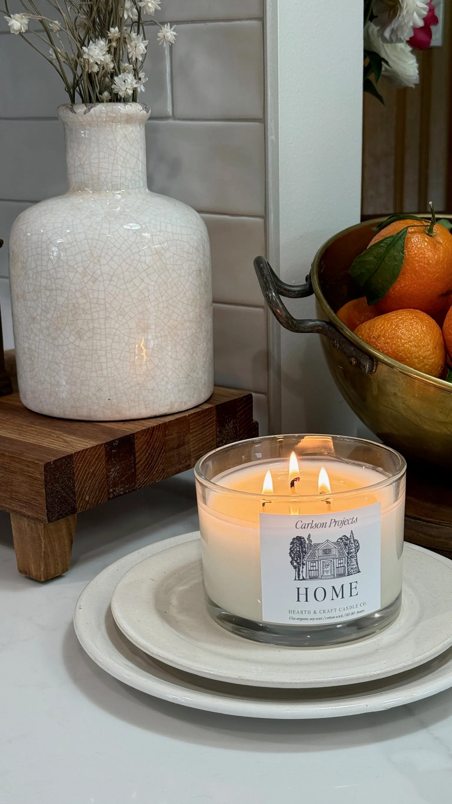 Custom 17 oz Soy Candle